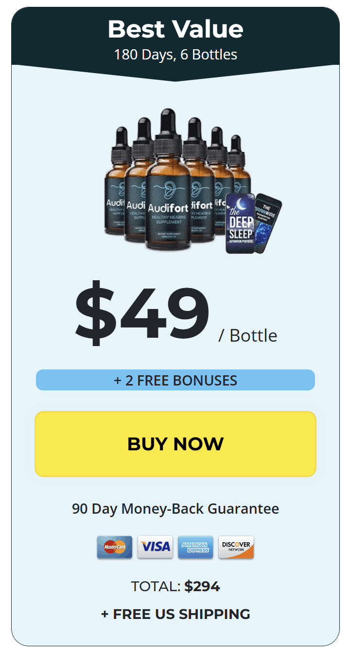 audifort 6 bottles price