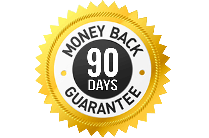 90 days money back guarantee